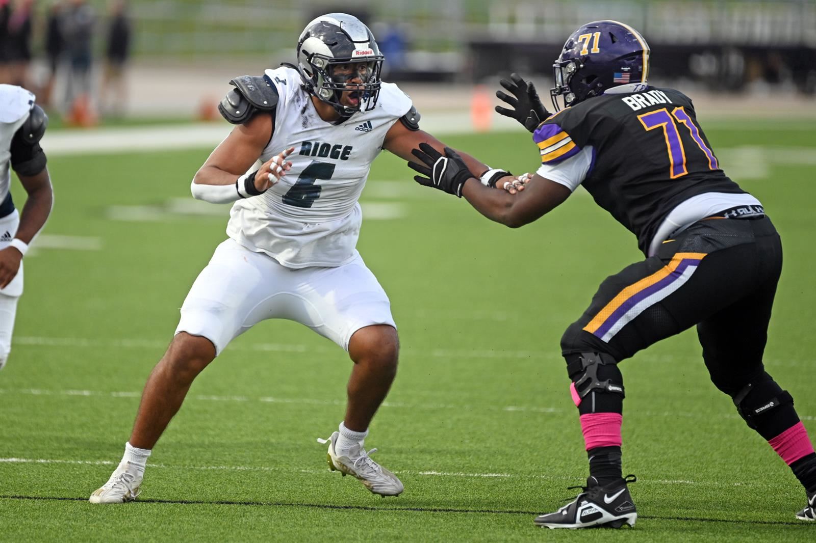 Cypress Ridge High School senior Greco Davila Torres was named to the All-District 17-6A second team at defensive line.